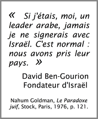 ben gourion citation
